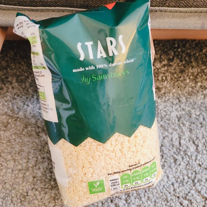 photo of Sainsbury's stars pasta shared by @riaria on  23 Apr 2024 - review