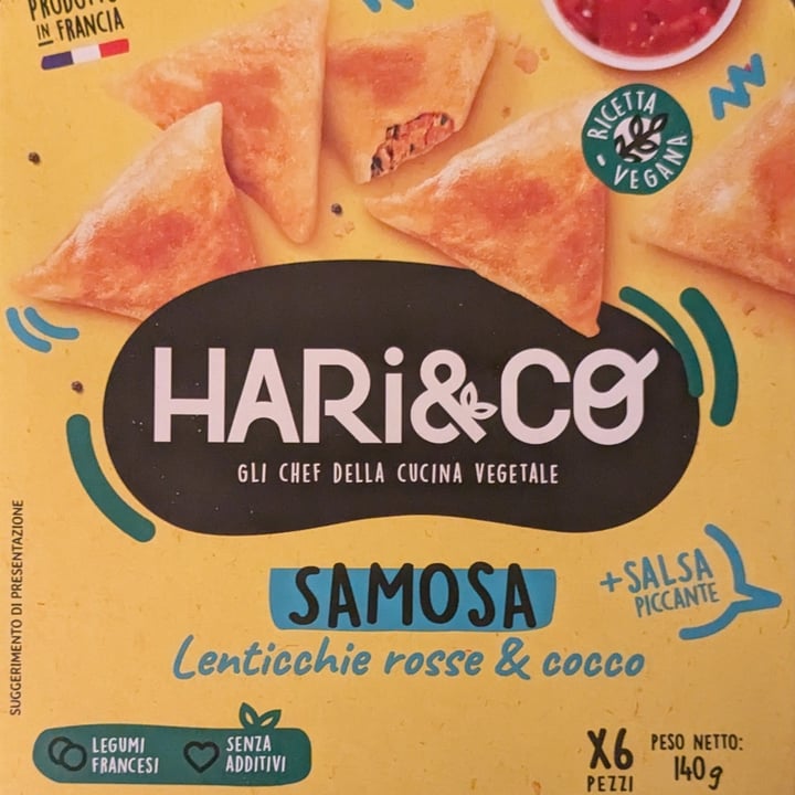 photo of Hari&Co Samossas Lentilles Corail & Coco shared by @biancap90 on  28 Aug 2024 - review