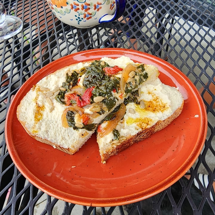 photo of Down to Earth Café Savory Ricotta Toast shared by @ramaya on  26 Jul 2024 - review
