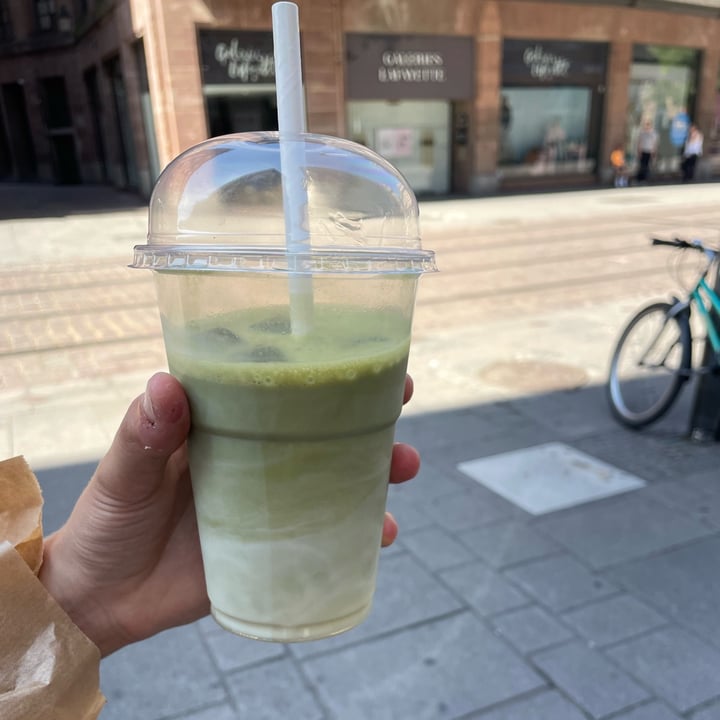 photo of Le Café Potager iced matcha Soja shared by @herbivorelucia on  22 Jun 2025 - review