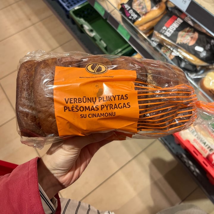 photo of Verbūnų duona VERBŪNŲ PLIKYTAS PLĖŠOMAS PYRAGAS SU CINAMONU shared by @eml on  28 Sep 2025 - review