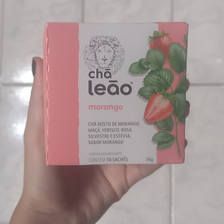 photo of Chá Leão Chá de morango shared by @tinawltjd on  09 Mar 2025 - review