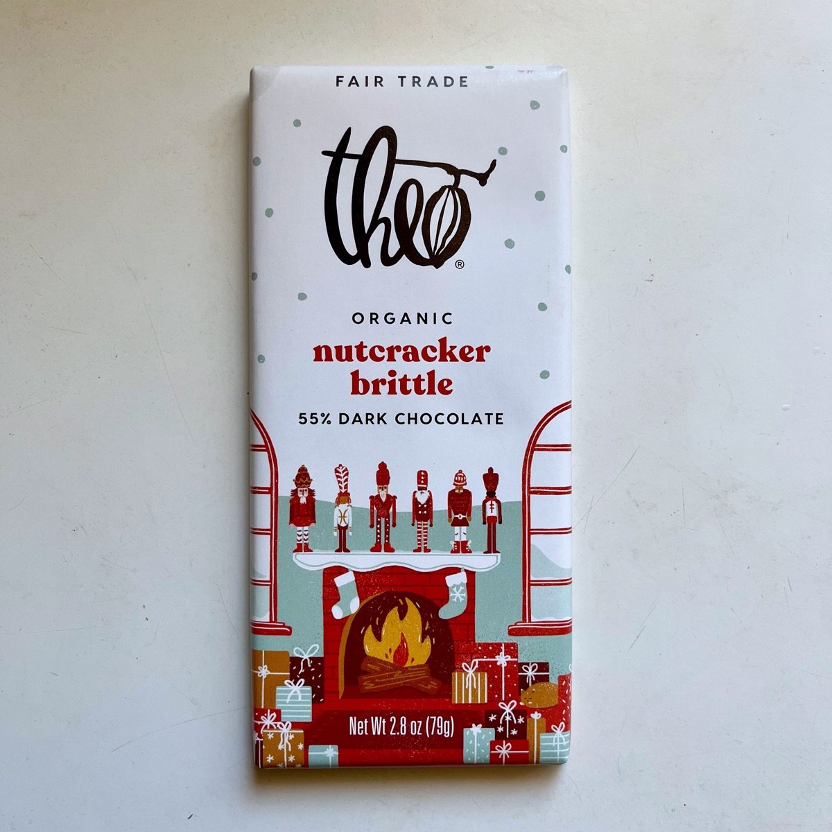 Theo Chocolate Nutcracker Brittle 55 Dark Chocolate Reviews abillion