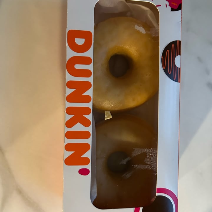 photo of Dunkin’ Donuts Vegan glazed doughnuts shared by @janke66 on  10 Nov 2024 - review