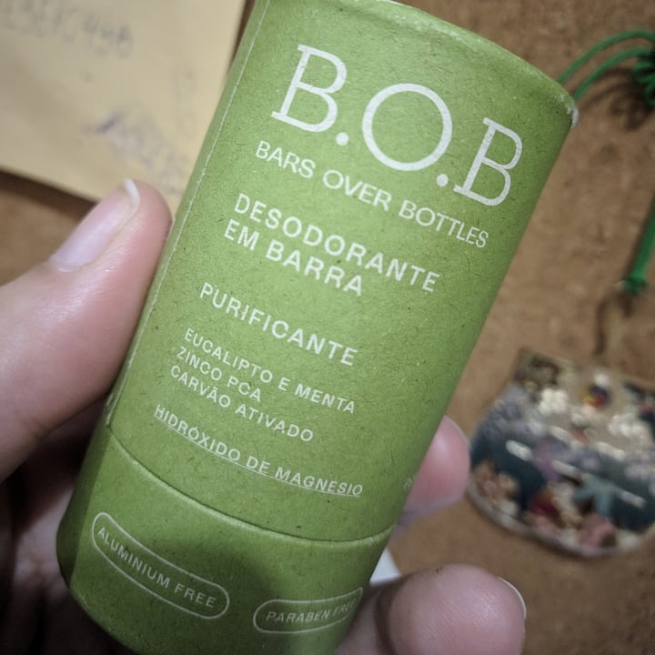 photo of bob BOB Desodorante Em Barra Intensivo shared by @karinacarvalhog on  06 Dec 2023 - review