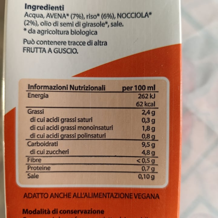photo of Matt nocciola e avena bio shared by @lillieconnolly on  05 Sep 2025 - review