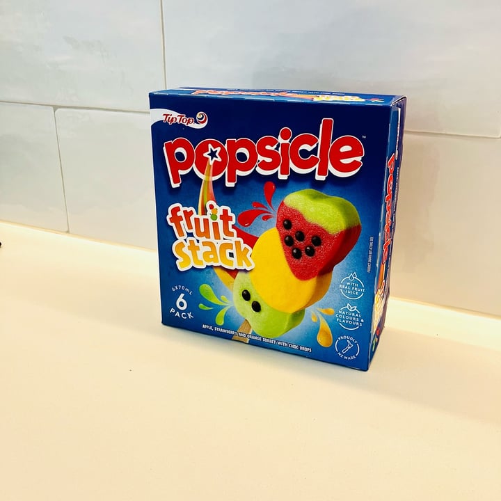 photo of Tip Top Ice Cream Popsicle Fruit Stack shared by @lil-chickpea on  16 Jan 2024 - review