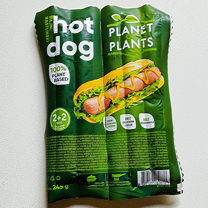 photo of Planet of Plants hot dog shared by @botanicni-vrt on  31 May 2024 - review