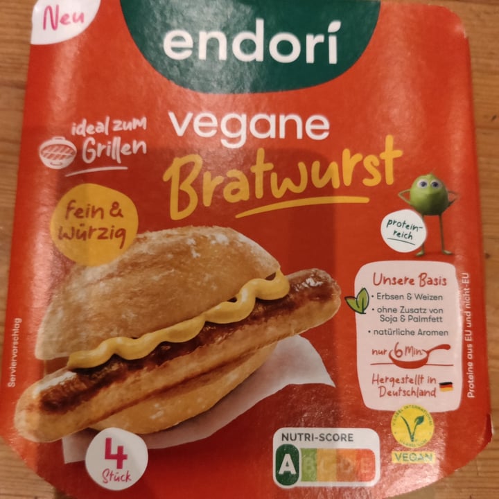 photo of Endori Vegane Bratwurst shared by @realsustainablelife on  02 Apr 2024 - review
