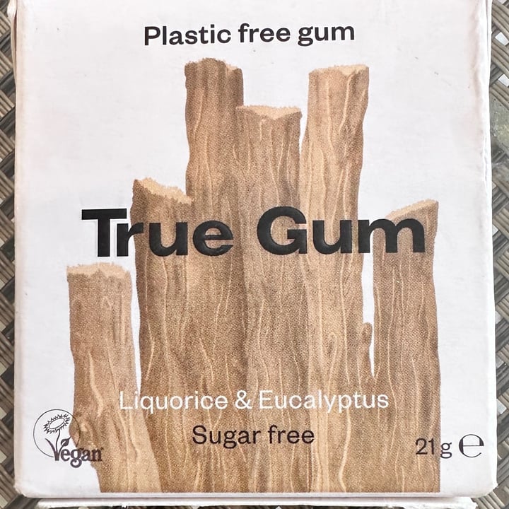 photo of True Gum Kaugummi Lakritz & Eucalypthus shared by @babasway on  28 Aug 2023 - review