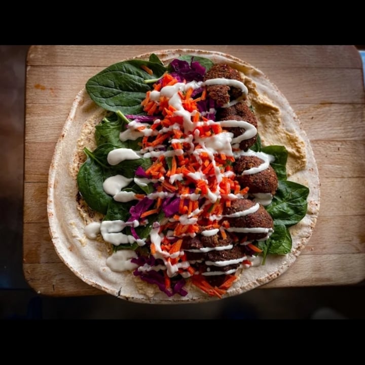 photo of Taste of Cambridge Fiery Vegan Falafel Wrap shared by @raskolnikov on  05 May 2024 - review