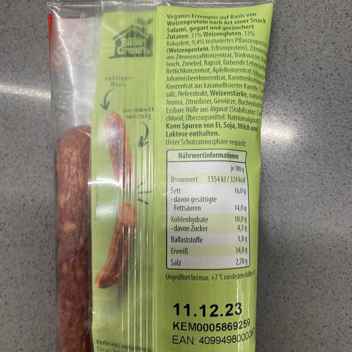 photo of Billie Green Snack Salami-Style Klassik shared by @julyn on  20 Nov 2023 - review