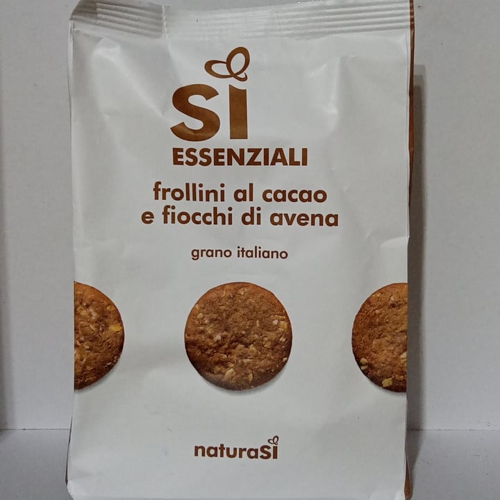 photo of Natura Sì Esenziali Frollini al cacao e fiocchi di avena shared by @ariannamori91 on  25 Jan 2024 - review