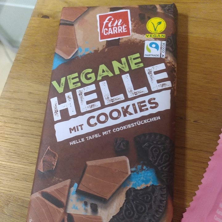photo of Fin Carré Vegane Helle mit Cookies shared by @walkabout-veg on  06 Sep 2023 - review