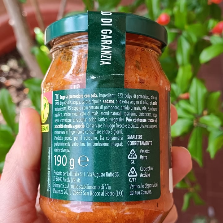 photo of Vemondo ragù vegetale con soia shared by @valeriedarkblue on  01 Jul 2025 - review