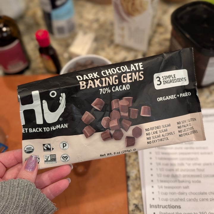 photo of Hu Kitchen Dark Chocolate Baking Gems - 70% Cacao shared by @iszy on  18 Dec 2024 - review