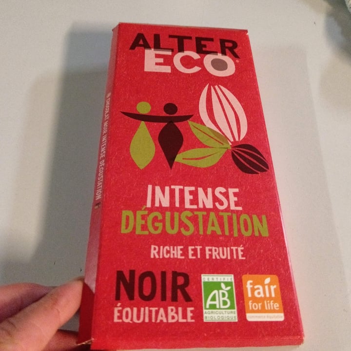 photo of Alter Eco intense dégustation shared by @sandrine on  04 May 2024 - review
