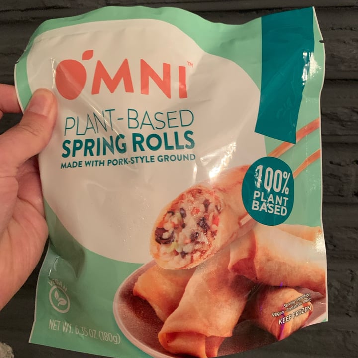 photo of OmniFoods Omni Plant Based Spring Roll shared by @vegoutvictoria on  19 May 2024 - review
