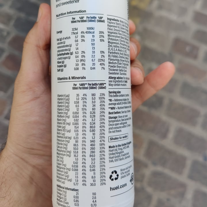 photo of Huel Berry Flavour shared by @lukasser on  02 Oct 2025 - review