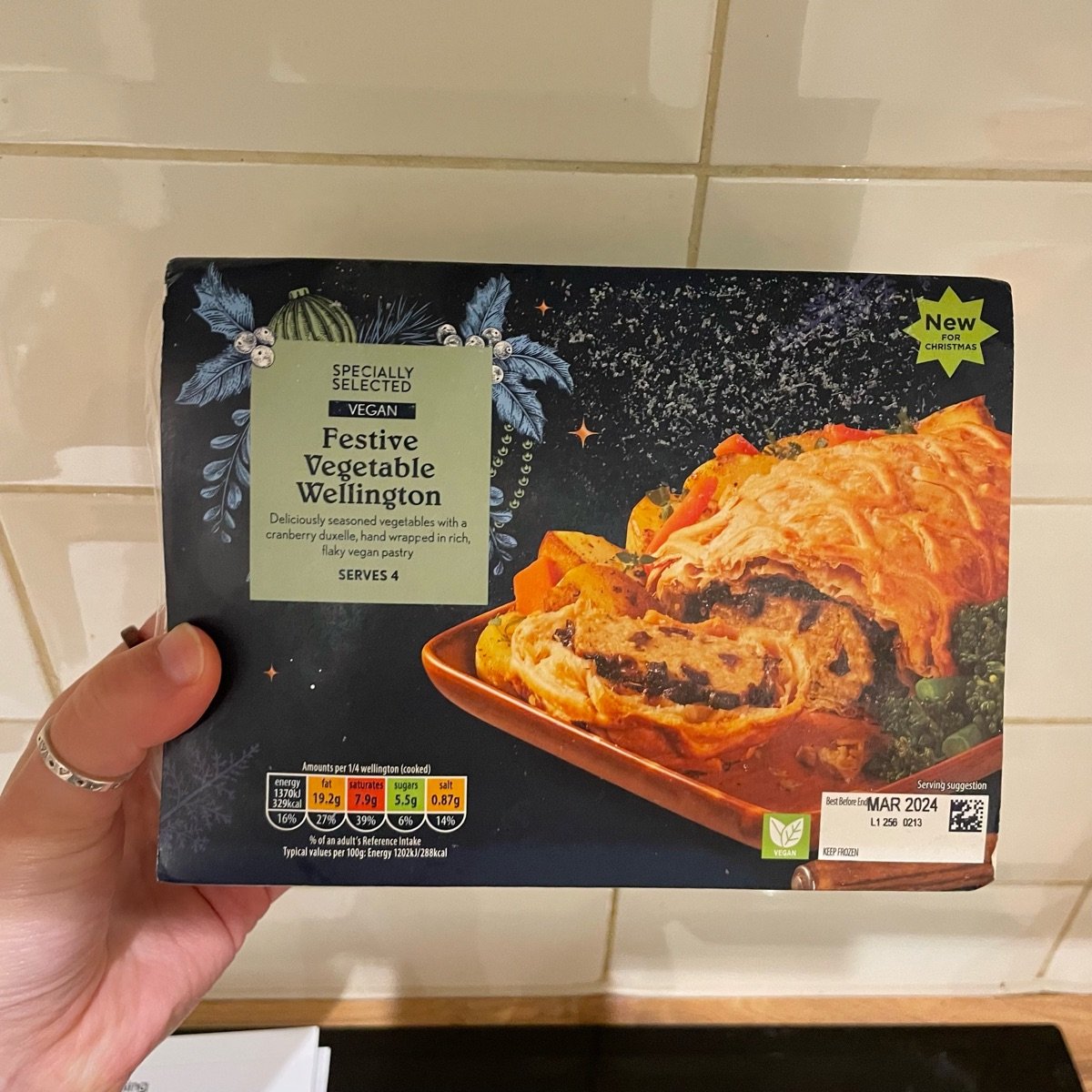 ALDI Specially Selected Festive Vegetable Wellington Reviews abillion