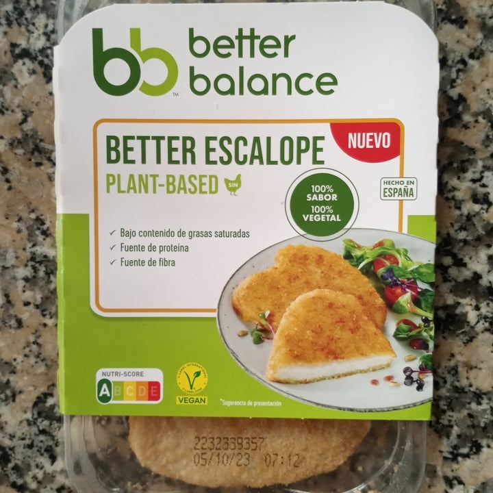 photo of better balance Escalope shared by @titoherbito on  16 Sep 2023 - review