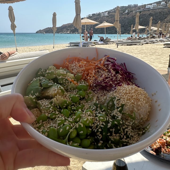 photo of Lohan Beach House Mykonos vegan pokè shared by @saradiv on  07 Sep 2023 - review