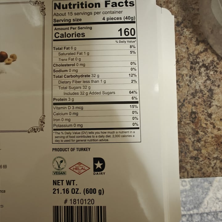 photo of Ikbal Double Roasted Pistachio And Hazlenut shared by @karthick on  14 Mar 2025 - review