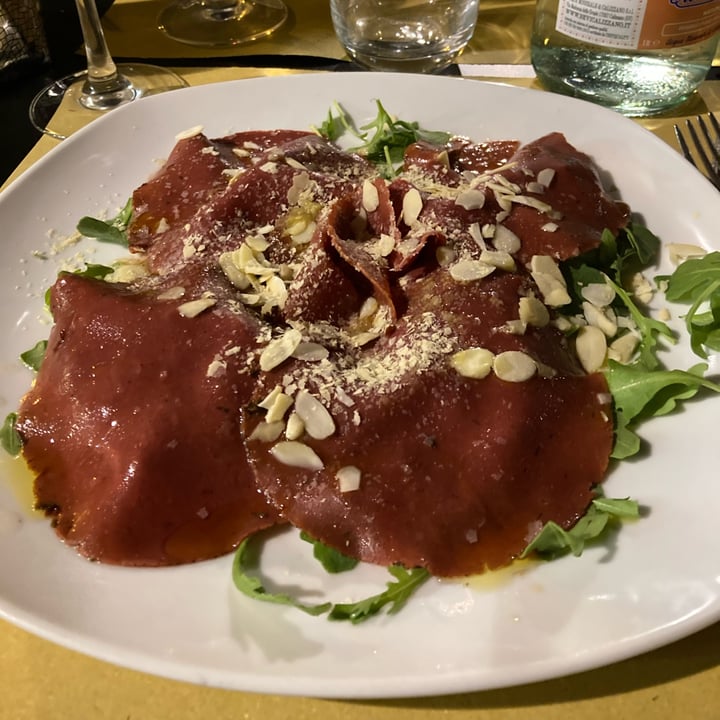 photo of Mezzaluna Carpaccio di Veg-bresaola shared by @franocciola on  21 Aug 2023 - review