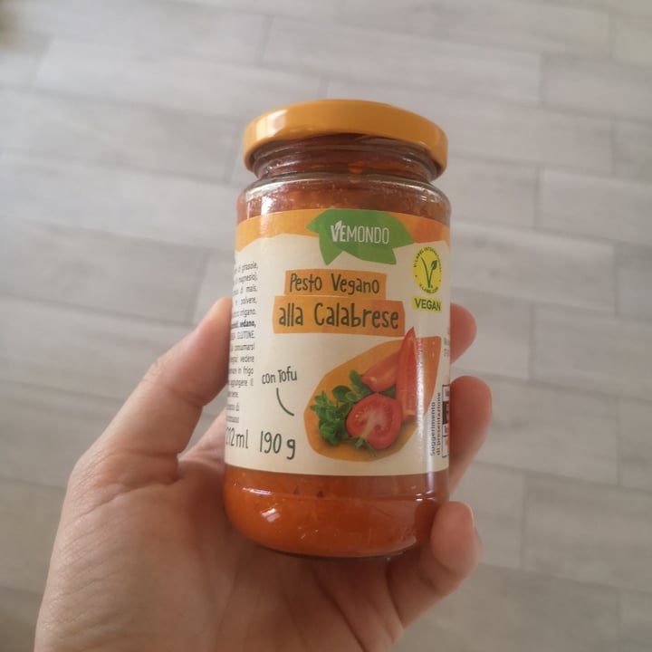 photo of Vemondo Pesto calabrese shared by @bebaveg on  08 Sep 2023 - review