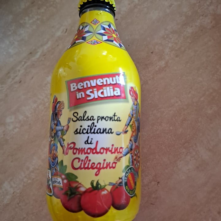 photo of Fratelli contorno Salsa pronta di pomodorini ciliegino siciliano shared by @suinonero on  05 Apr 2024 - review