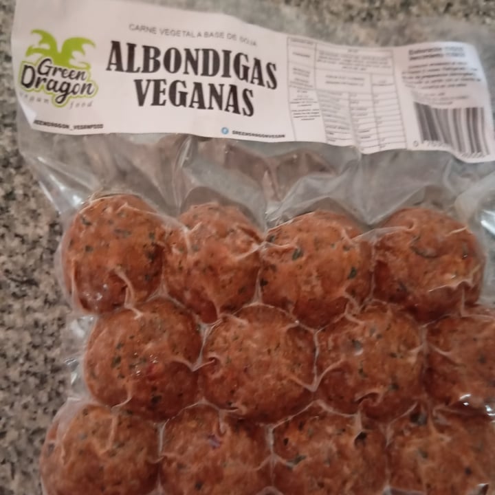 photo of Green Dragon - Vegan food Albóndigas veganas shared by @nanaaseven on  29 Apr 2025 - review