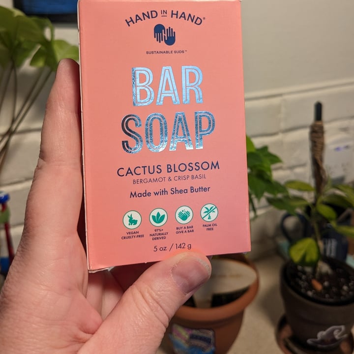 photo of Hand in Hand Bar Soap - Cactus Flower shared by @starladear33 on  10 May 2024 - review