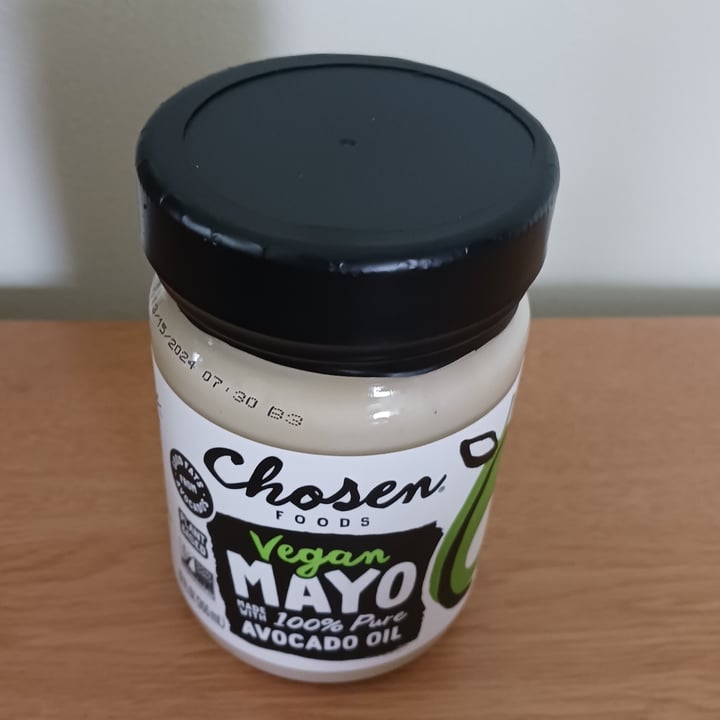 photo of Chosen Foods Classic Vegan Mayo shared by @heartartichokehearts on  20 Aug 2023 - review