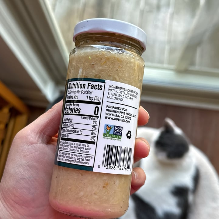 photo of Bubbies Prepared Horseradish shared by @regina- on  07 Mar 2024 - review