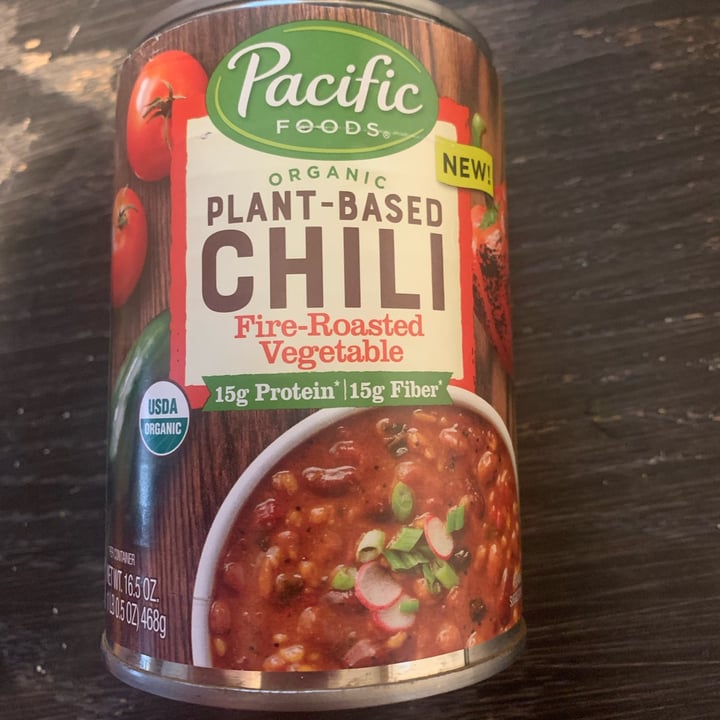 photo of Pacific Foods plant based Chili Fire Roasted Vegtable shared by @friendlyvegan on  15 Feb 2024 - review