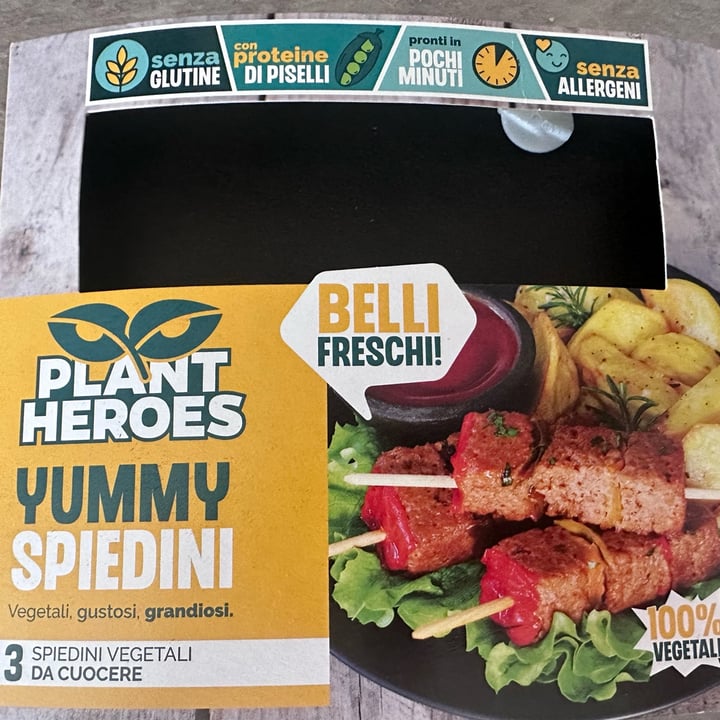 photo of Plant Heroes Yummy Spiedini shared by @michela1989 on  21 Aug 2023 - review