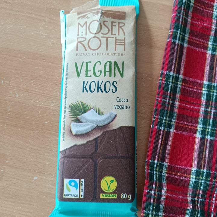 photo of Moser Roth Moser Roth dark chocolate coconut shared by @littlepoppyseed on  27 Dec 2023 - review