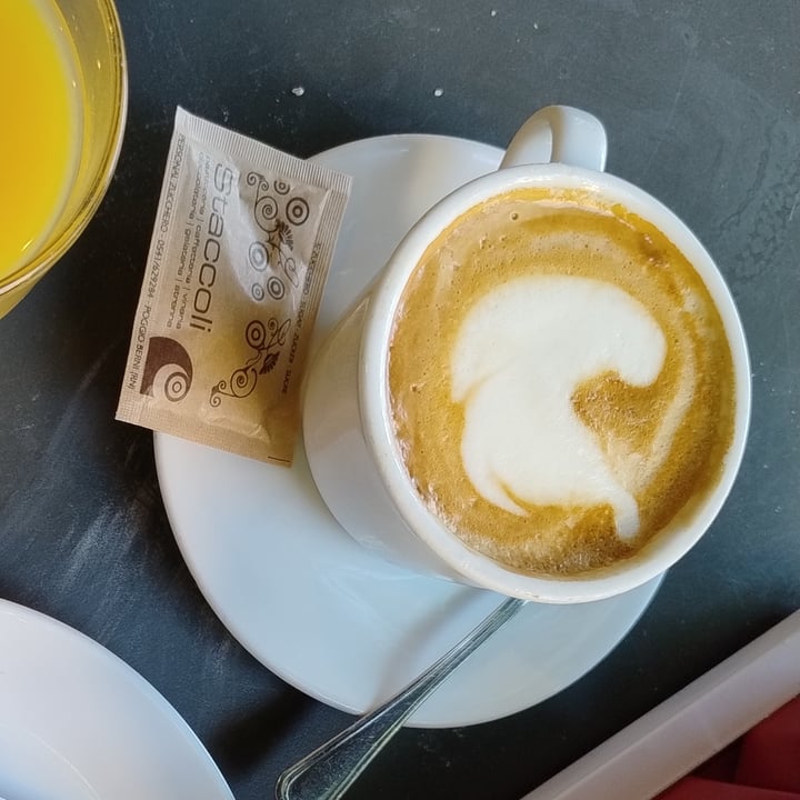 photo of Staccoli 1952 - Antica Pasticceria Cappuccino Con Latte Di Soia shared by @sisvegan on  20 Jun 2025 - review