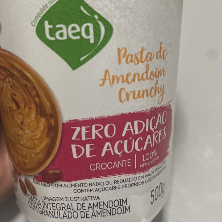 photo of Taeq pasta de amendoim crunchy shared by @ericamoya on  14 Oct 2023 - review