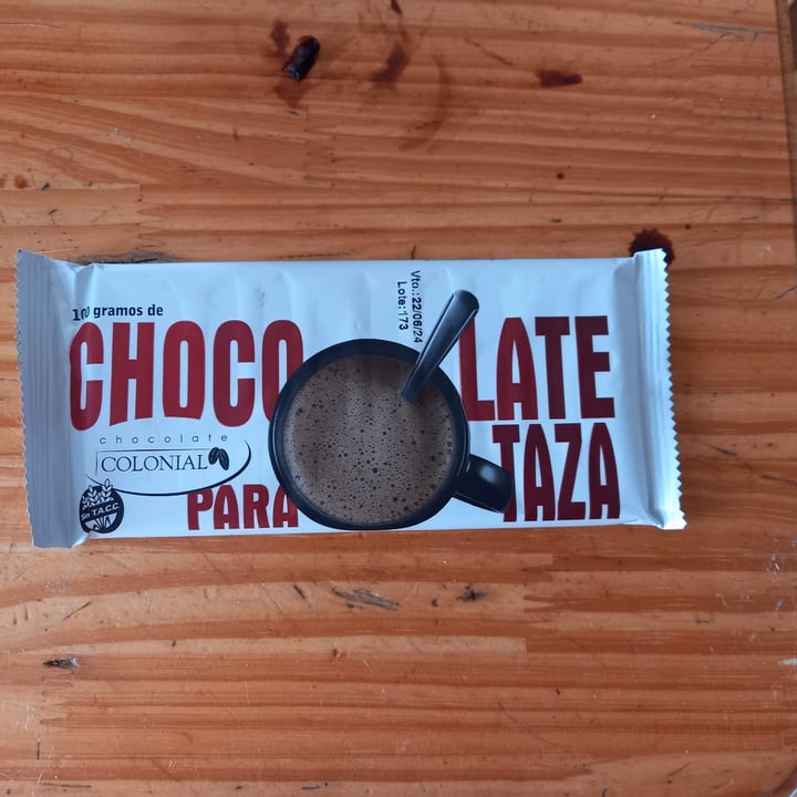 photo of Chocolate Colonial Chocolate para taza shared by @tribelenc on  11 Apr 2024 - review