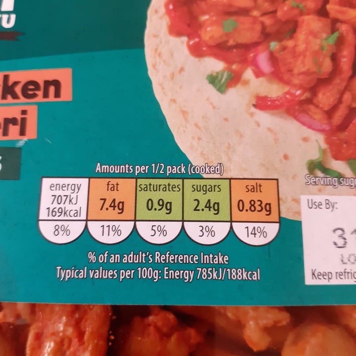 photo of Plant Menu No Chicken Piri Piri Pieces shared by @lucylou77 on  22 Dec 2023 - review