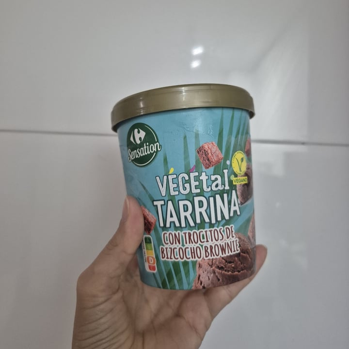 photo of Carrefour Helado Vegetal Tarrina shared by @camelia on  26 Dec 2024 - review