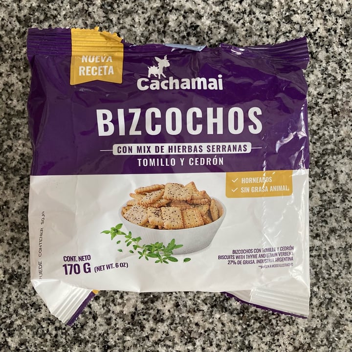 photo of Cachamai Bizcochitos con mix de hierbas serranas. Tomillo y Cedrón. shared by @anavegar on  02 May 2024 - review