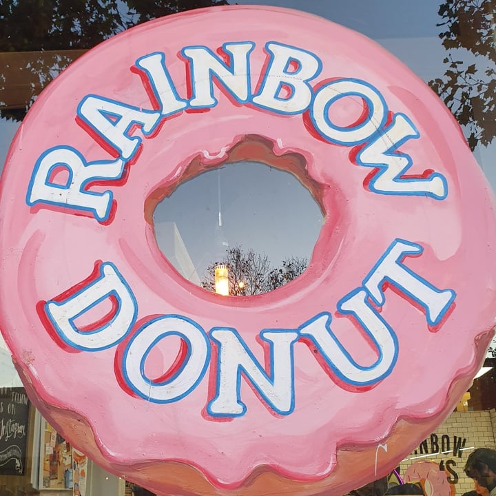 photo of Rainbow Donuts Vegan Vanilla Donut shared by @paniwilson on  20 Oct 2024 - review