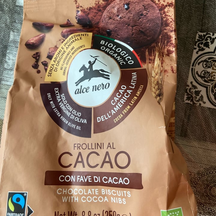 photo of Alce Nero Frollini Al Cacao Con Fave Di Cacao shared by @aledece on  03 Sep 2023 - review