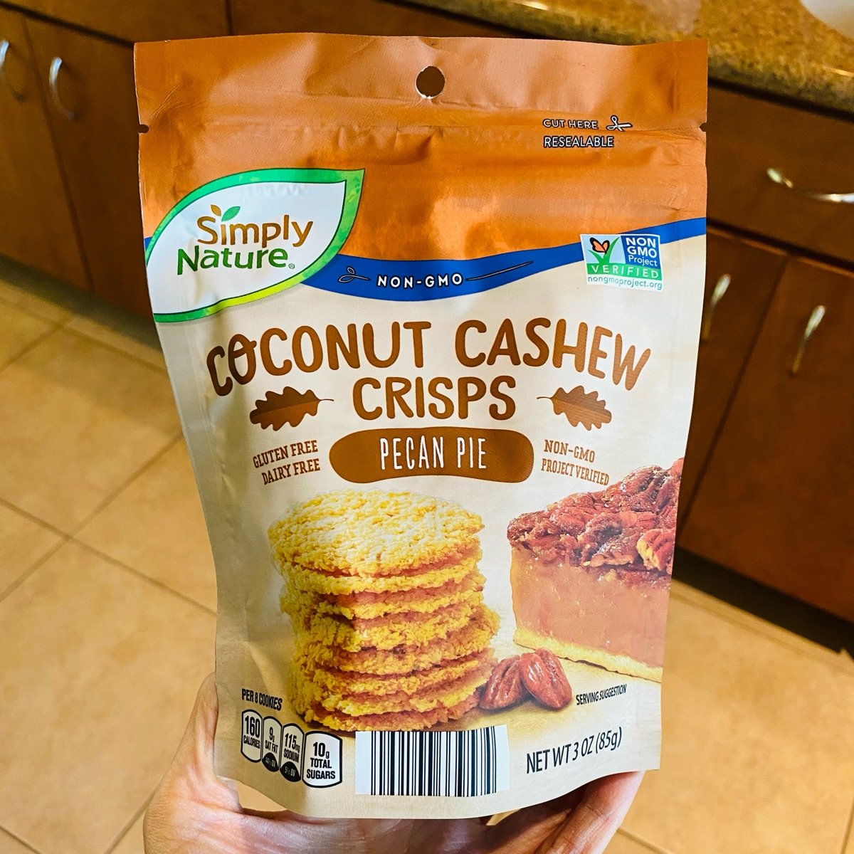 Simply Nature Coconut Cashew Crisps Pecan Pie Reviews abillion