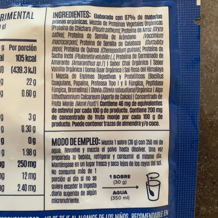 photo of Birdman Sobre Falcón Proteína Vegetal Chai shared by @happycoconut2004 on  18 Jan 2025 - review