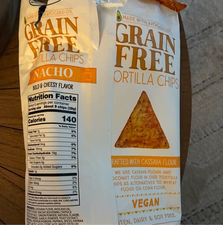 photo of Sprouts Farmers Market Grain Free Tortilla Chips Nacho shared by @islandbird on  16 Jul 2025 - review