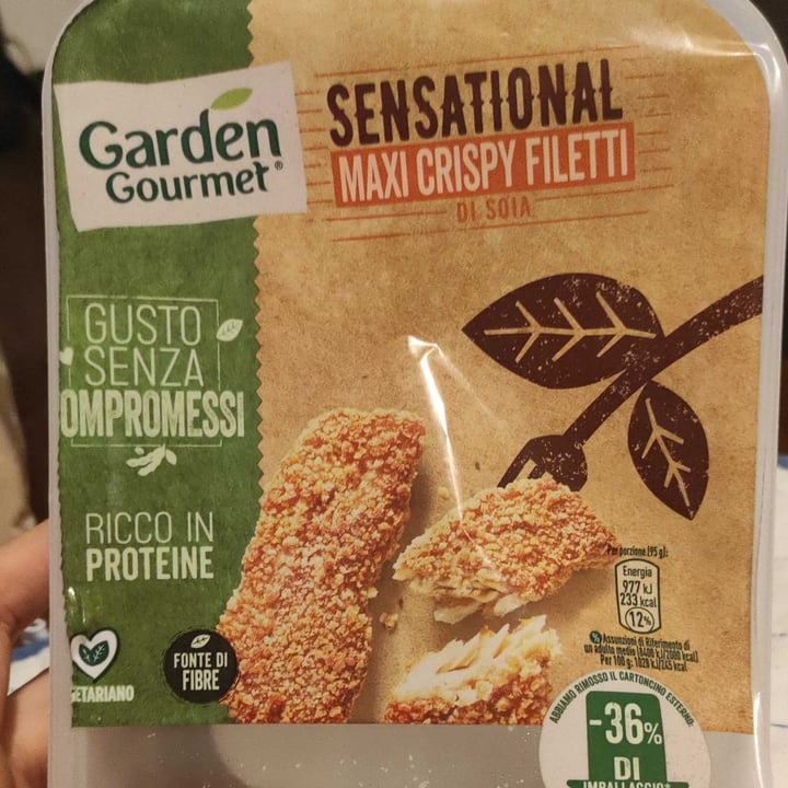 photo of Garden Gourmet sensational maxi crispy filetti soia shared by @krishavoc on  26 May 2024 - review