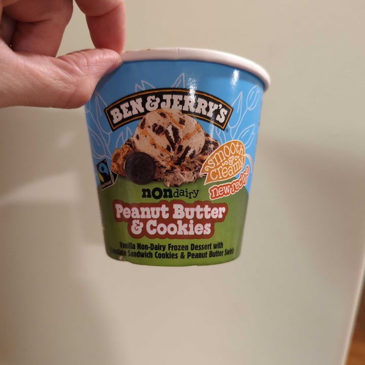 photo of Ben & Jerry's Peanut Butter & Cookies Non-Dairy Frozen Dessert shared by @regimack on  16 Mar 2024 - review